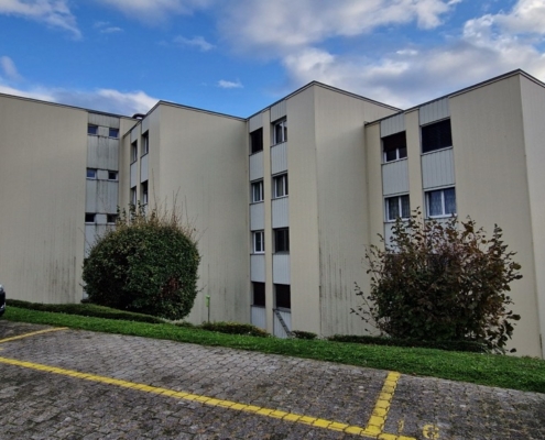 Renovation Facade Mont Sur Rolle Avant