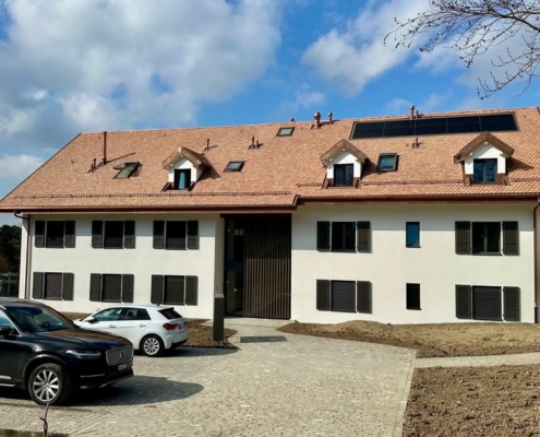 Immeubles Charmilles Ecublens Travaux Finitions Exterieures