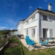 Deux Villas Blanches Mont Sur Lausanne Terrasse Apres Renovation Vm Renovation Sa