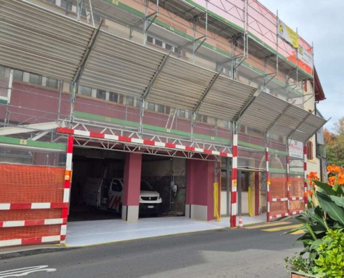 Peinture Facade La Sarraz Travaux En Cours Vm Renovation Sa